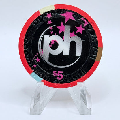 Planet Hollywood Las Vegas Nevada 2007 'Grand Opening' LE $5 Casino Chip E8222