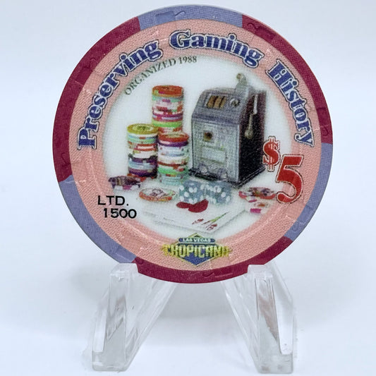 CCGTCC Issued Convention Commemoratives (NCV) 2003 '11th Annual Convention' LE $5 Casino Chip E2845