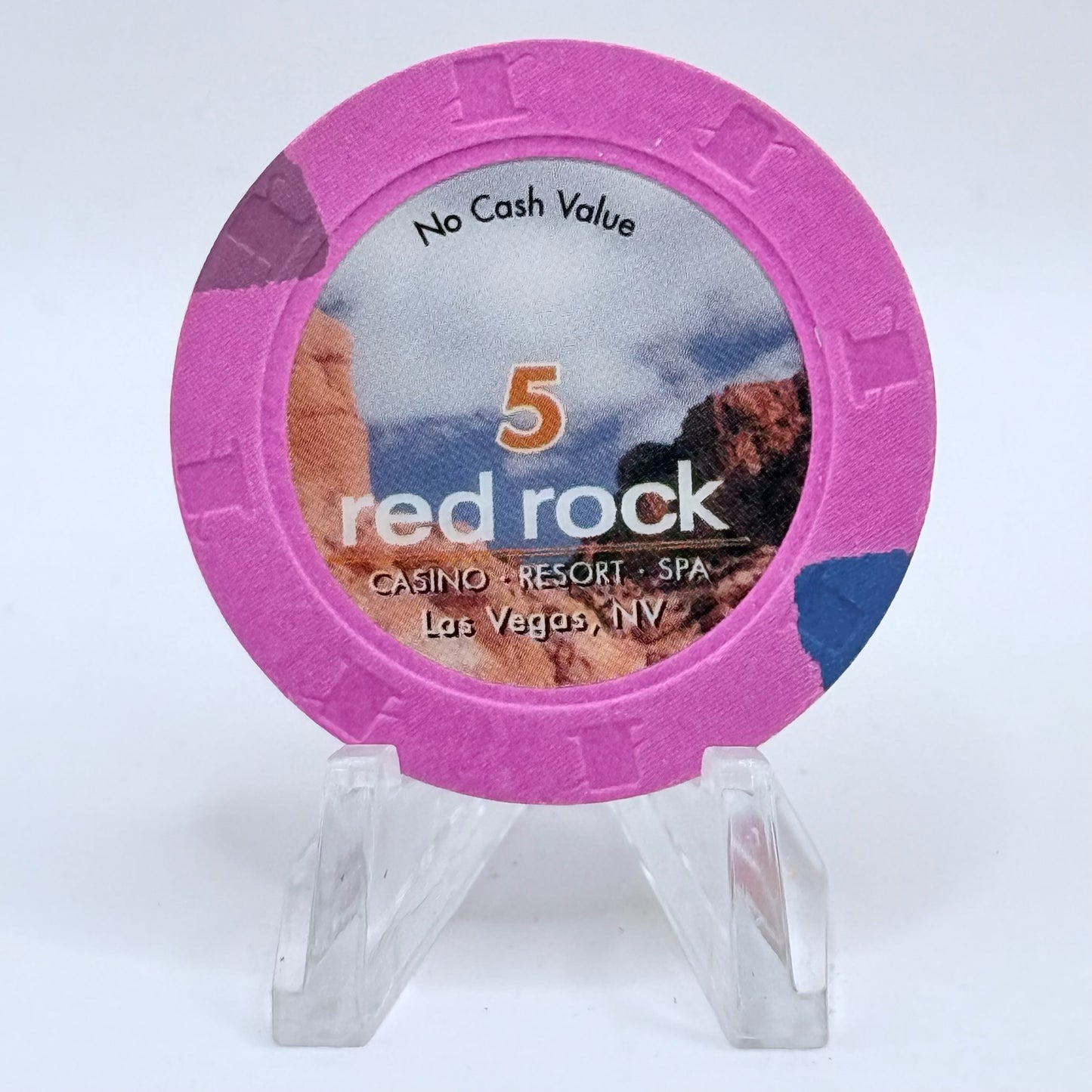 Red Rock Las Vegas Nevada 2006 Series 2 $5 NCV Casino Chip E5358
