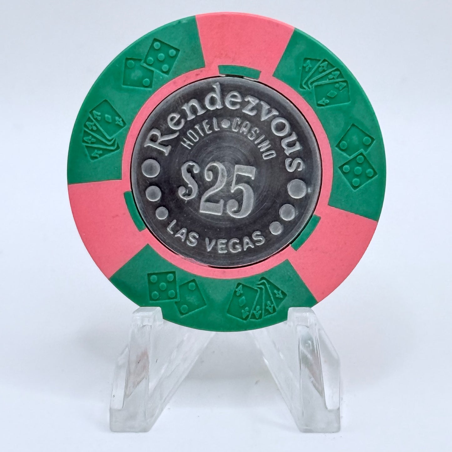 Rendezvous Las Vegas Nevada 1977 $25 Casino Chip N2043