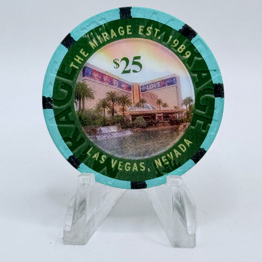 Mirage Las Vegas Nevada 2019 '30th Anniversary' LE $25 Casino Chip