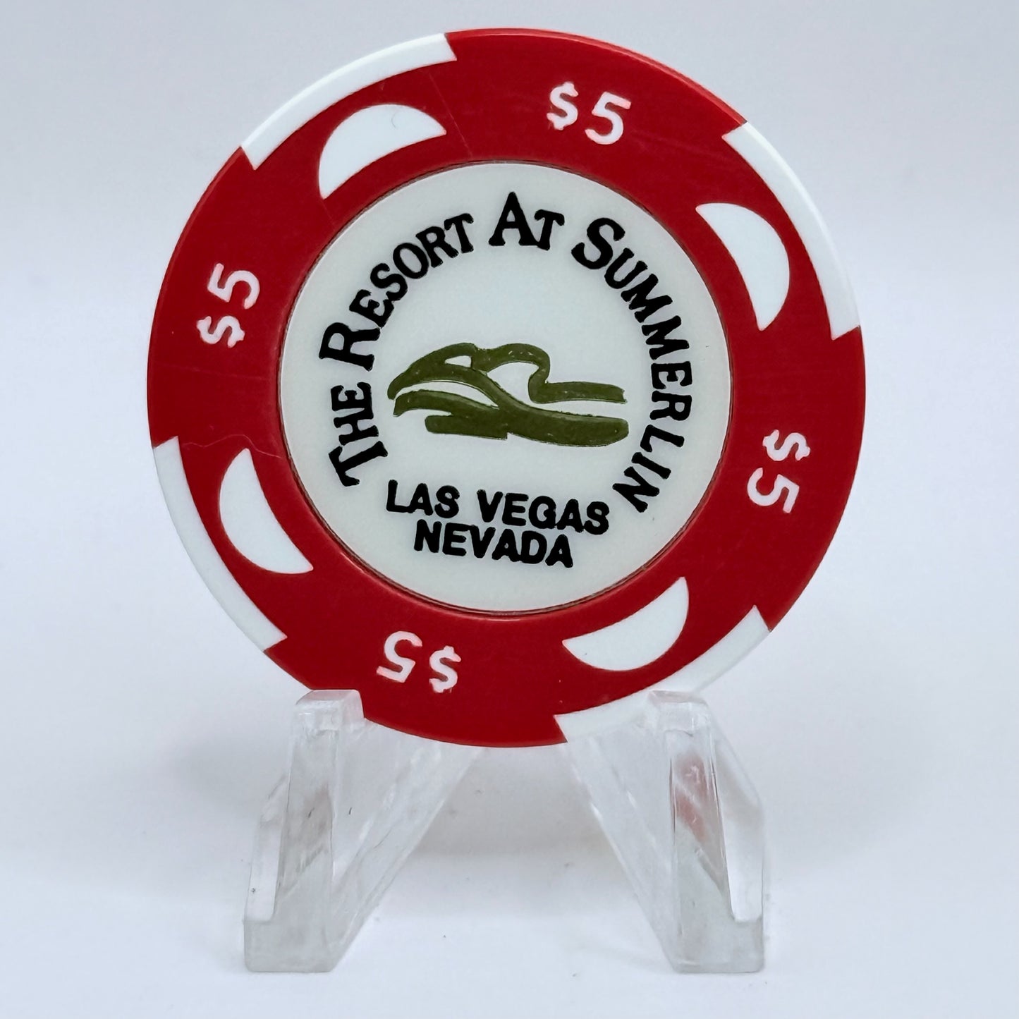 The Resort At Summerlin Las Vegas Nevada 1999 $5 Casino Chip V5348