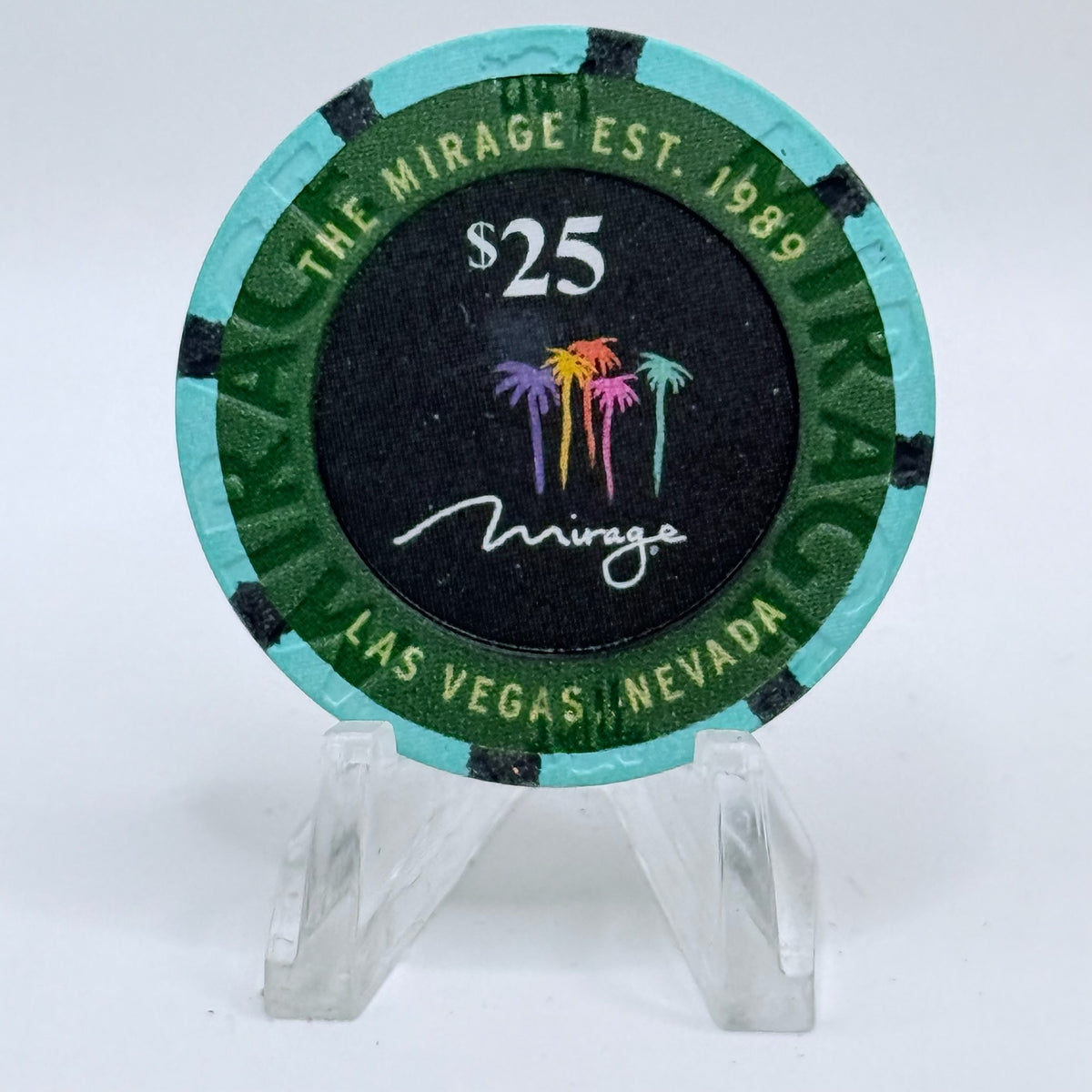 Mirage Las Vegas Nevada 2019 '30th Anniversary' LE $25 Casino Chip