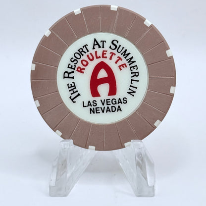 The Resort At Summerlin Las Vegas Nevada 1999 Series 1 Roulette Casino Chip