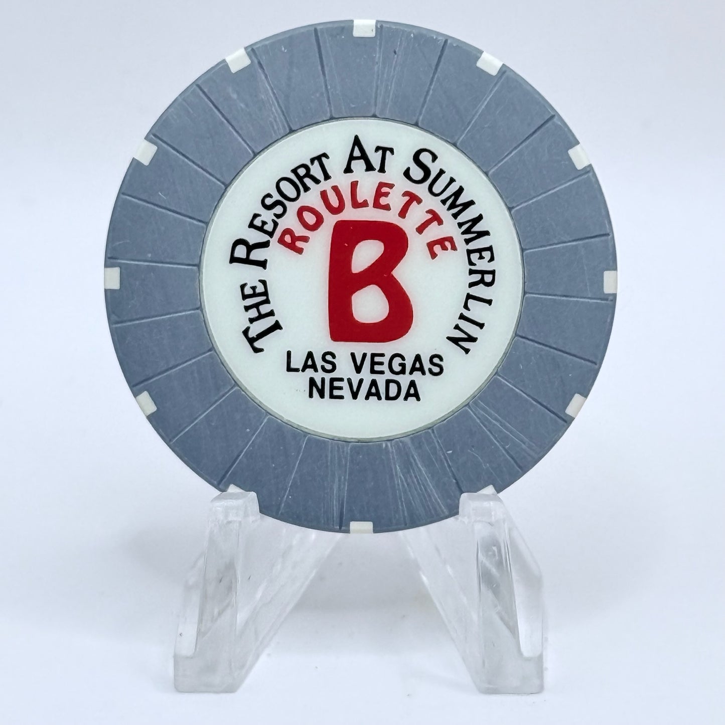 The Resort At Summerlin Las Vegas Nevada 1999 Series 2 Roulette Casino Chip V5341