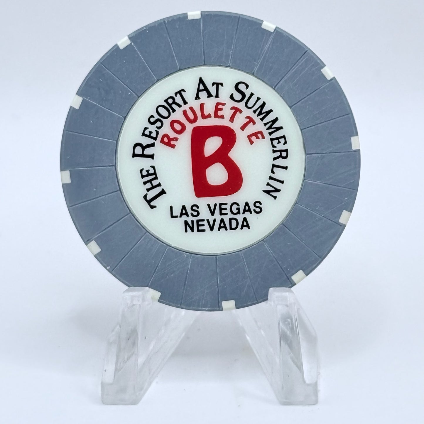 The Resort At Summerlin Las Vegas Nevada 1999 Series 2 Roulette Casino Chip V5341