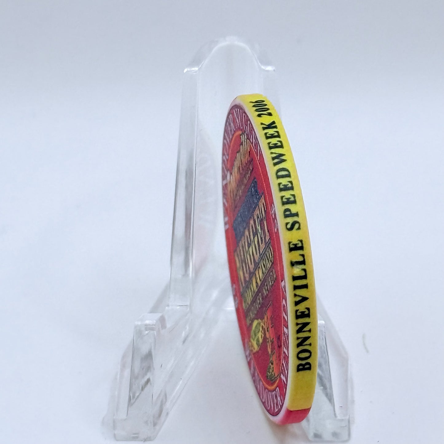 Wendover Nugget Wendover Nevada 2006 'Bonneville Speedway' LE $5 Casino Chip E5698