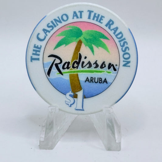 Radisson Palm Beach Aruba $1 Casino Chip