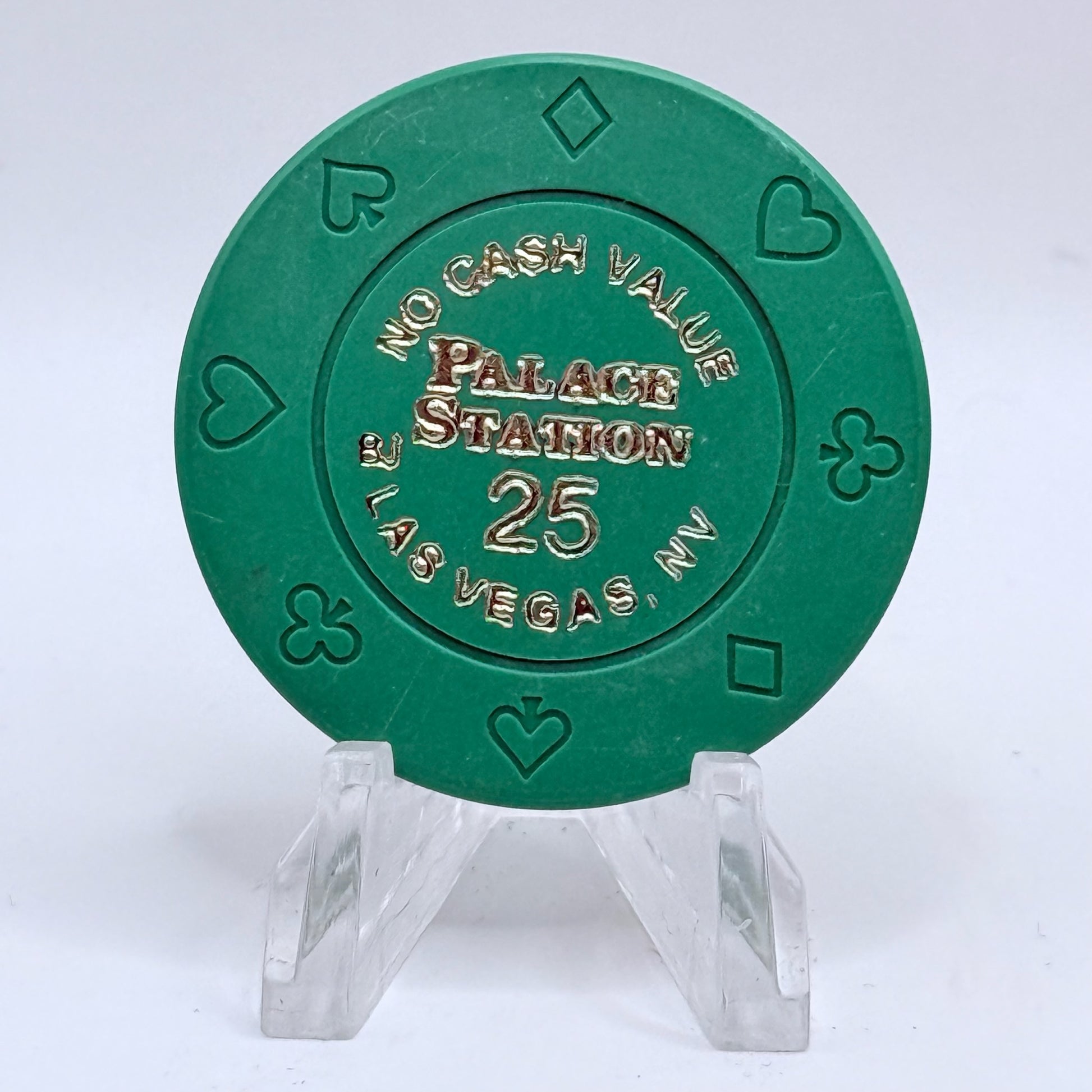 Palace Station Las Vegas Nevada 1997 $25 NCV Casino Chip E5542