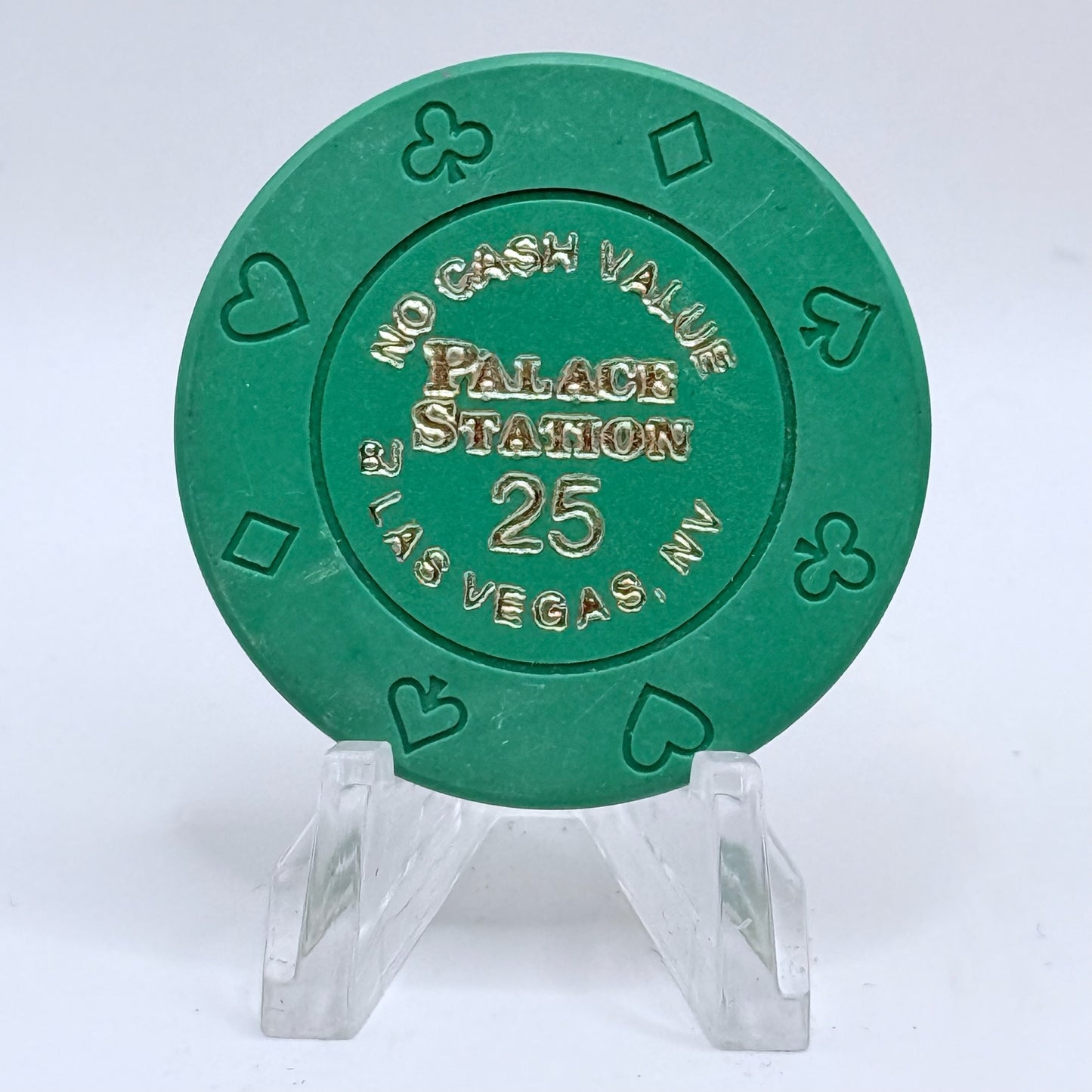 Palace Station Las Vegas Nevada 1997 $25 NCV Casino Chip E5542