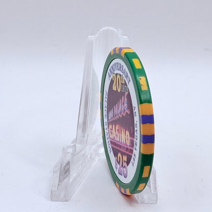 Palace Station Las Vegas Nevada 1996 '20th Anniversary' LE $25 Casino Chip N8937