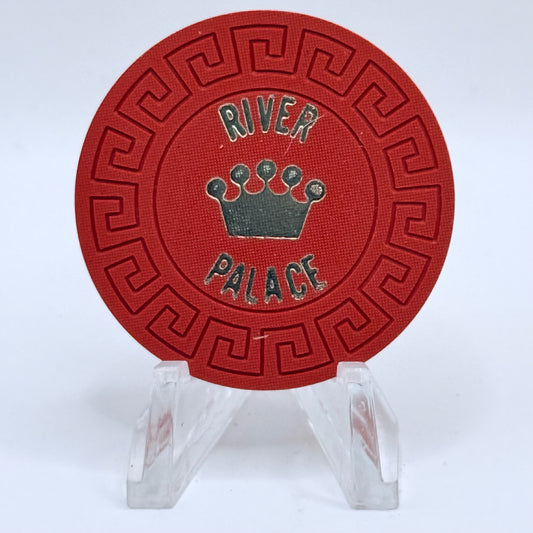 River Palace Reno Nevada 1980s Series 1 Roulette Casino Chip E2326