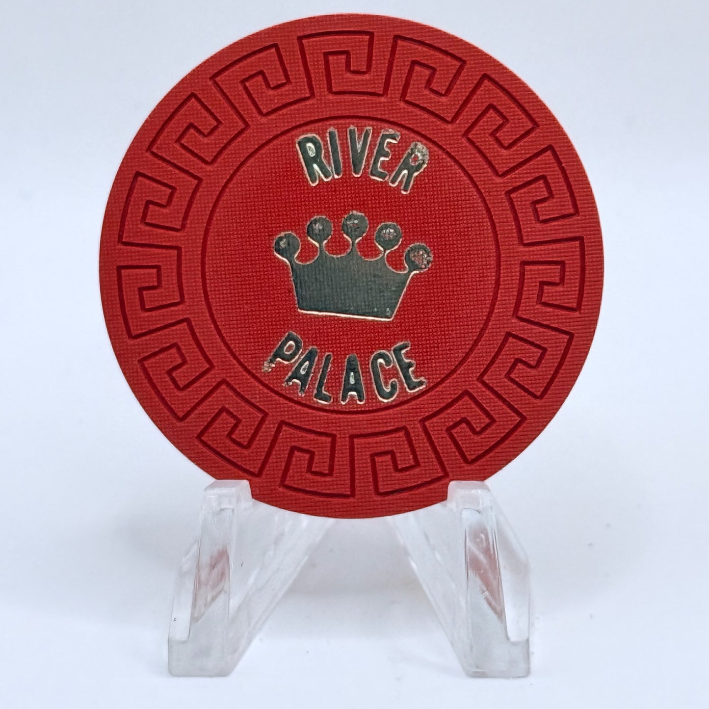 River Palace Reno Nevada 1980s Series 1 Roulette Casino Chip E2326