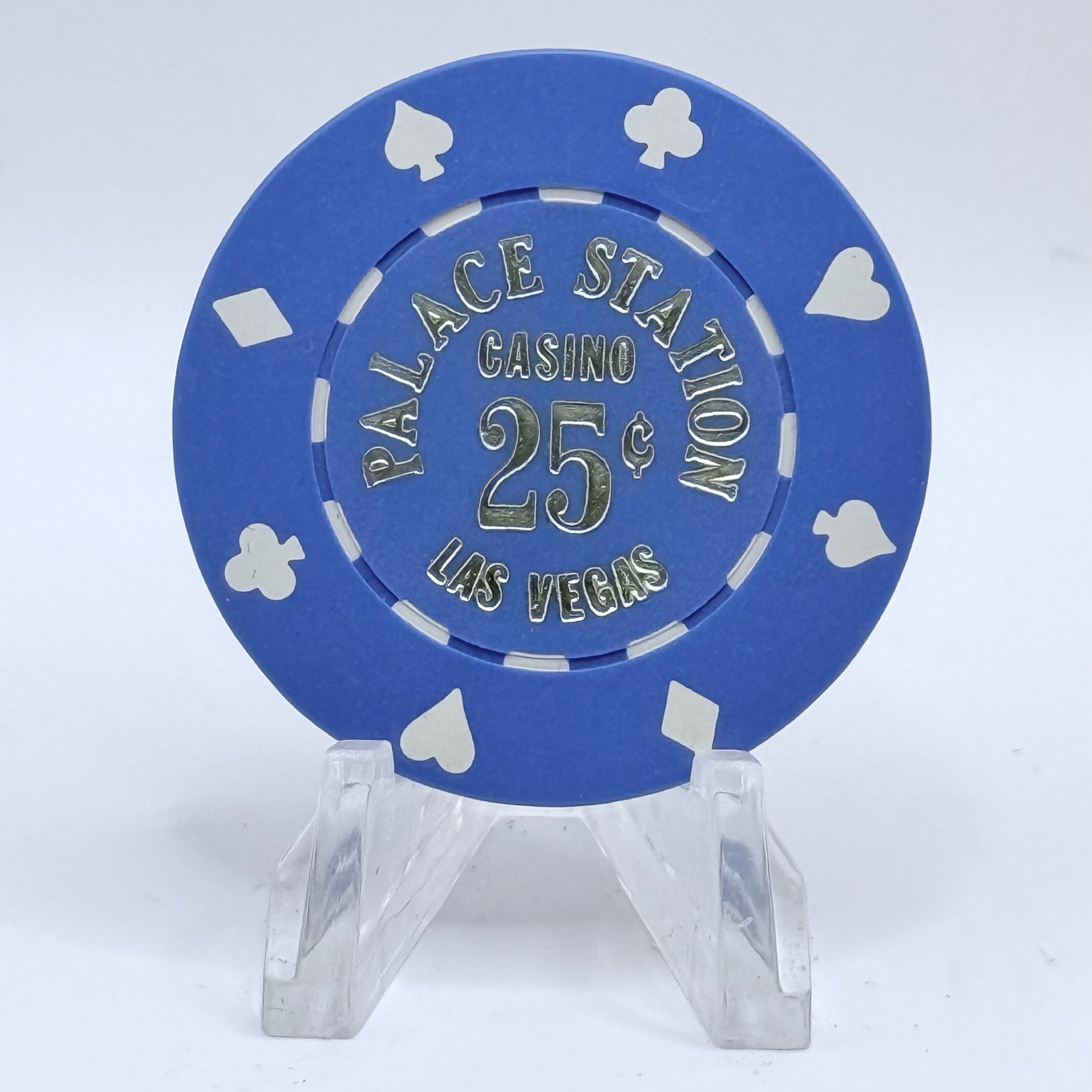 Palace Station Las Vegas Nevada 1989 $0.25 Casino Chip N1996