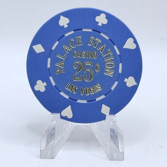 Palace Station Las Vegas Nevada 1989 $0.25 Casino Chip N1996