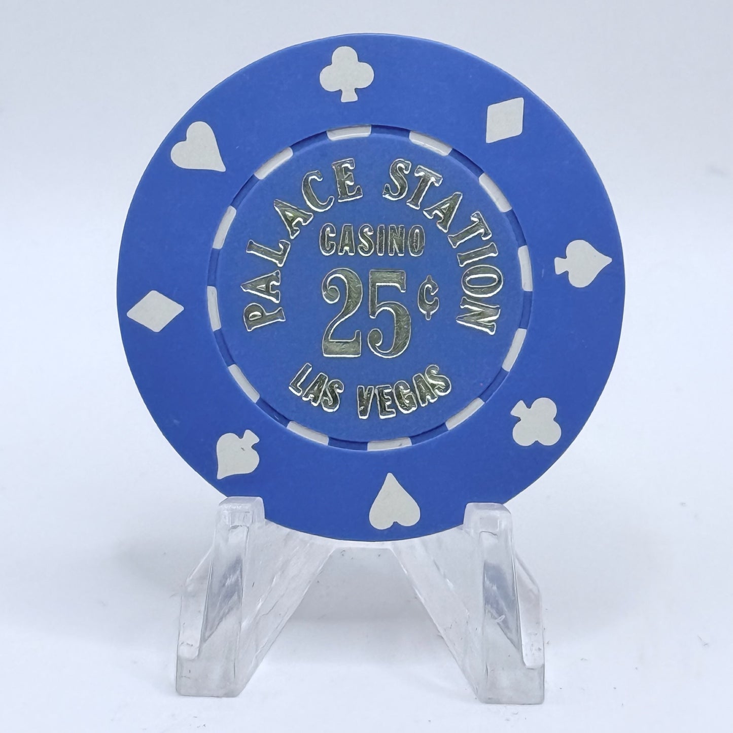 Palace Station Las Vegas Nevada 1989 $0.25 Casino Chip N1996