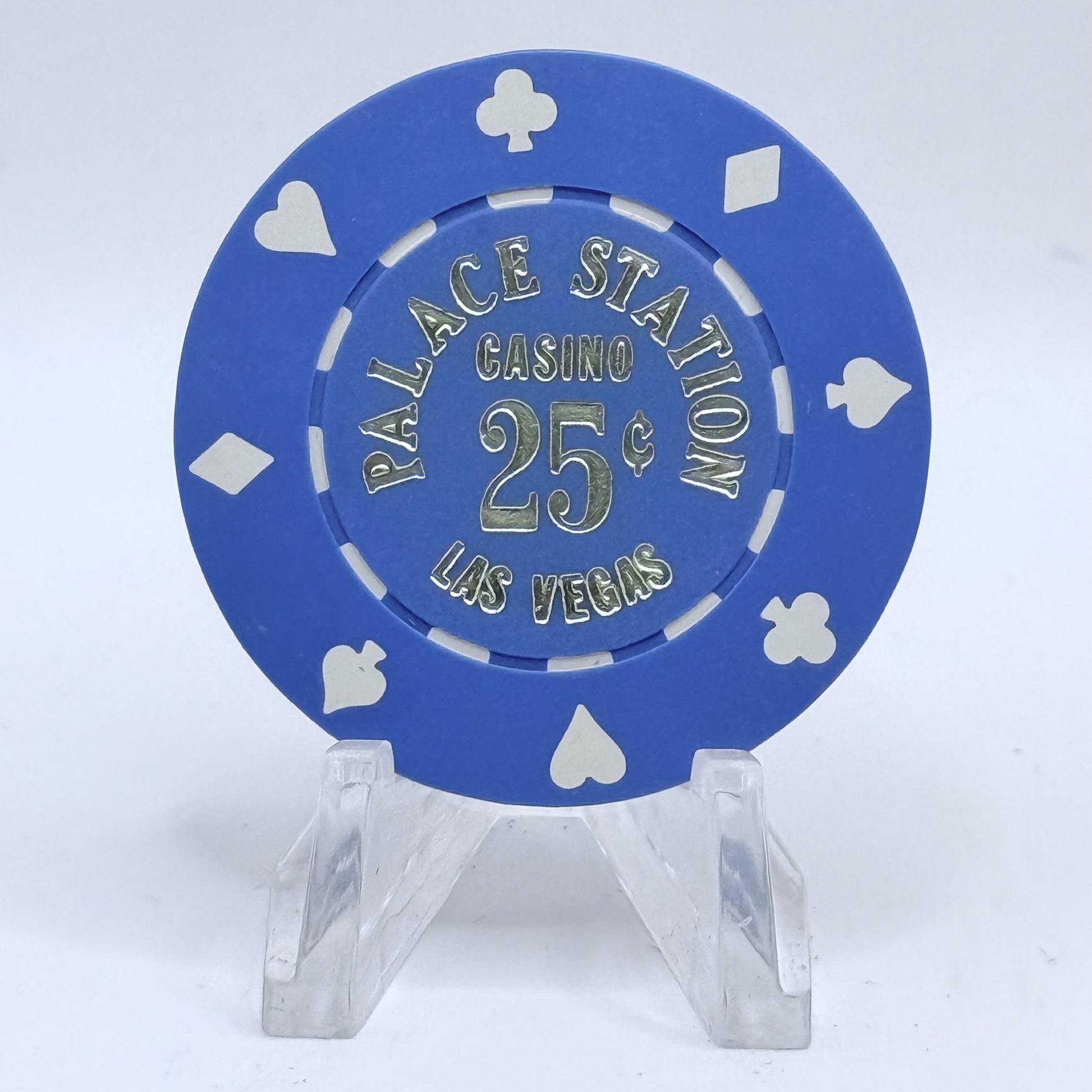 Palace Station Las Vegas Nevada 1989 $0.25 Casino Chip N1996