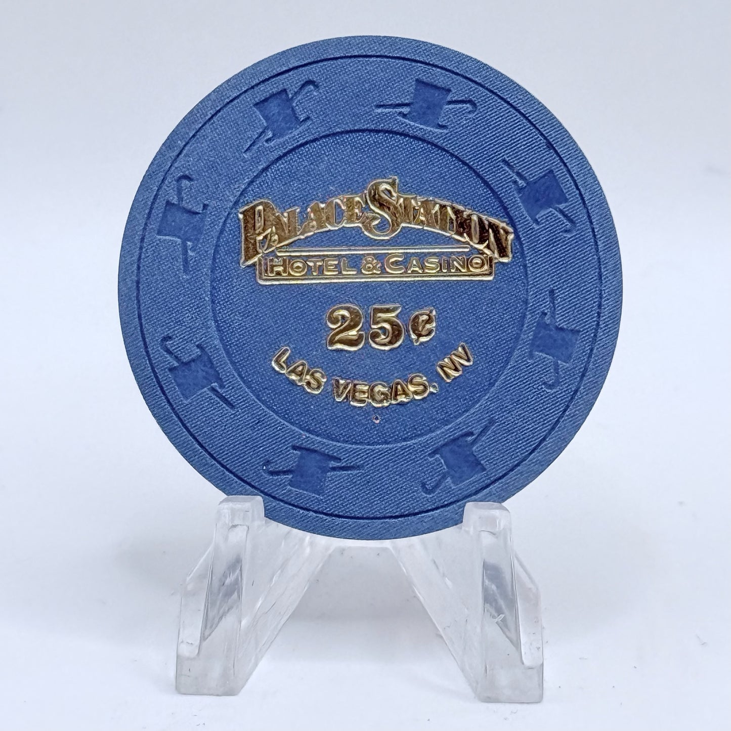 Palace Station Las Vegas Nevada 2004 $0.25 Casino Chip E3268