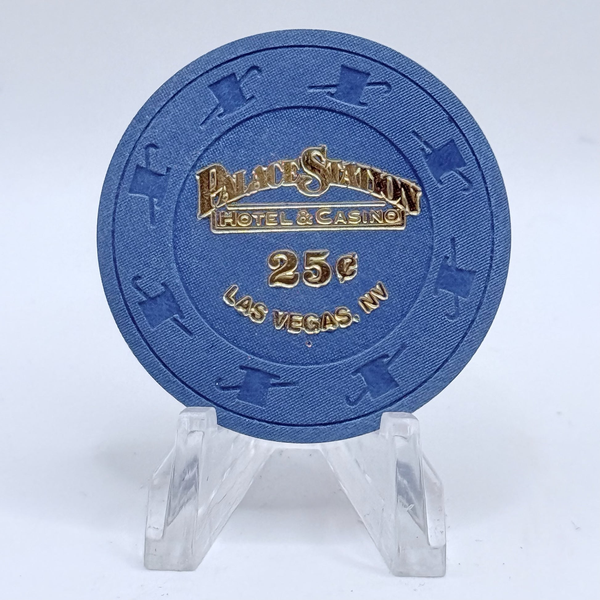 Palace Station Las Vegas Nevada 2004 $0.25 Casino Chip E3268