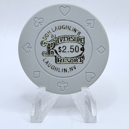 Riverside Resort Casino Laughlin Nevada 1997 $2.50 Casino Chip N9022