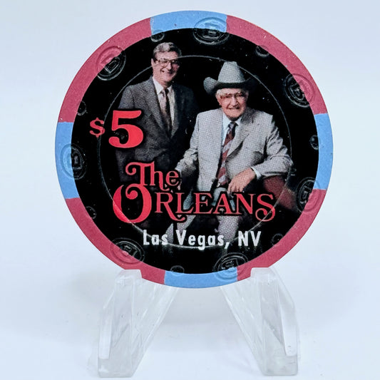 The Orleans Las Vegas Nevada 2015 '40 Years of Boyd Style' LE $5 Casino Chip