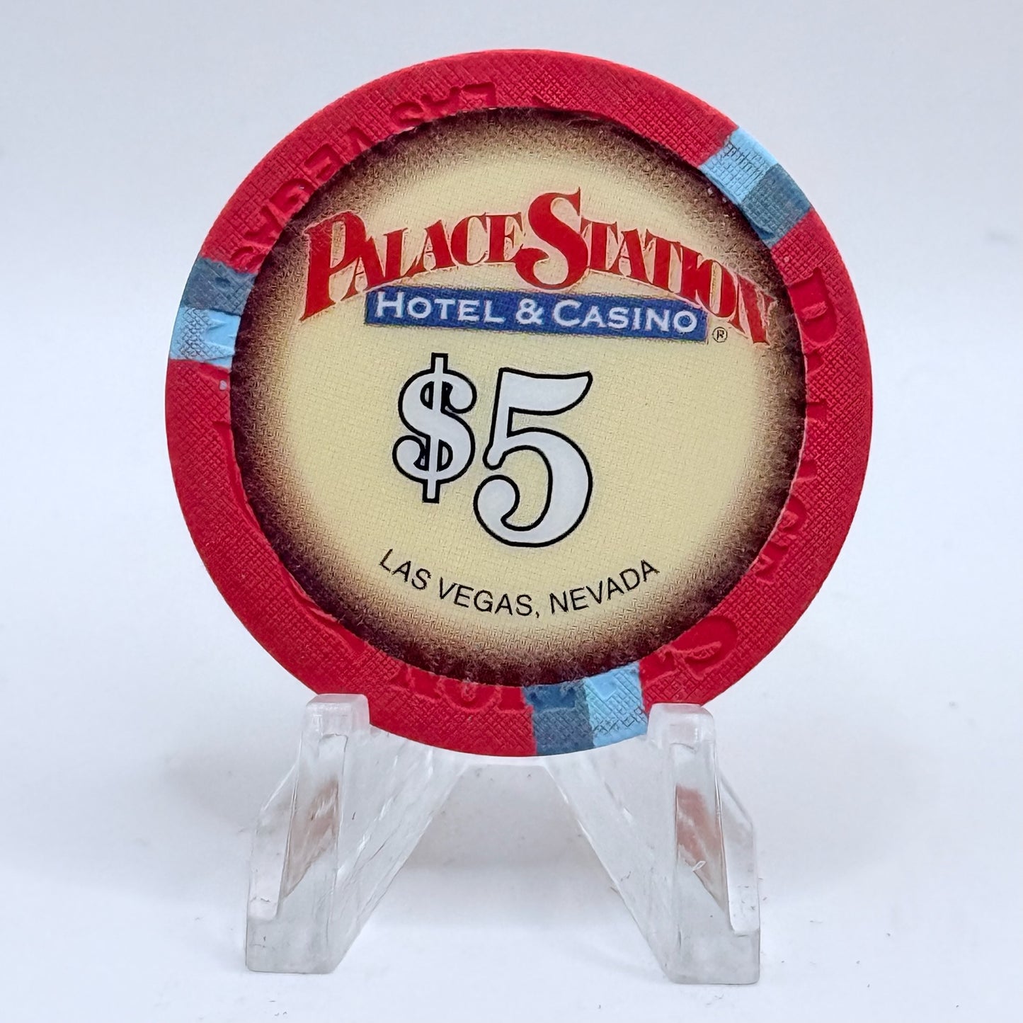 Palace Station Las Vegas Nevada 2001 $5 Casino Chip V6505