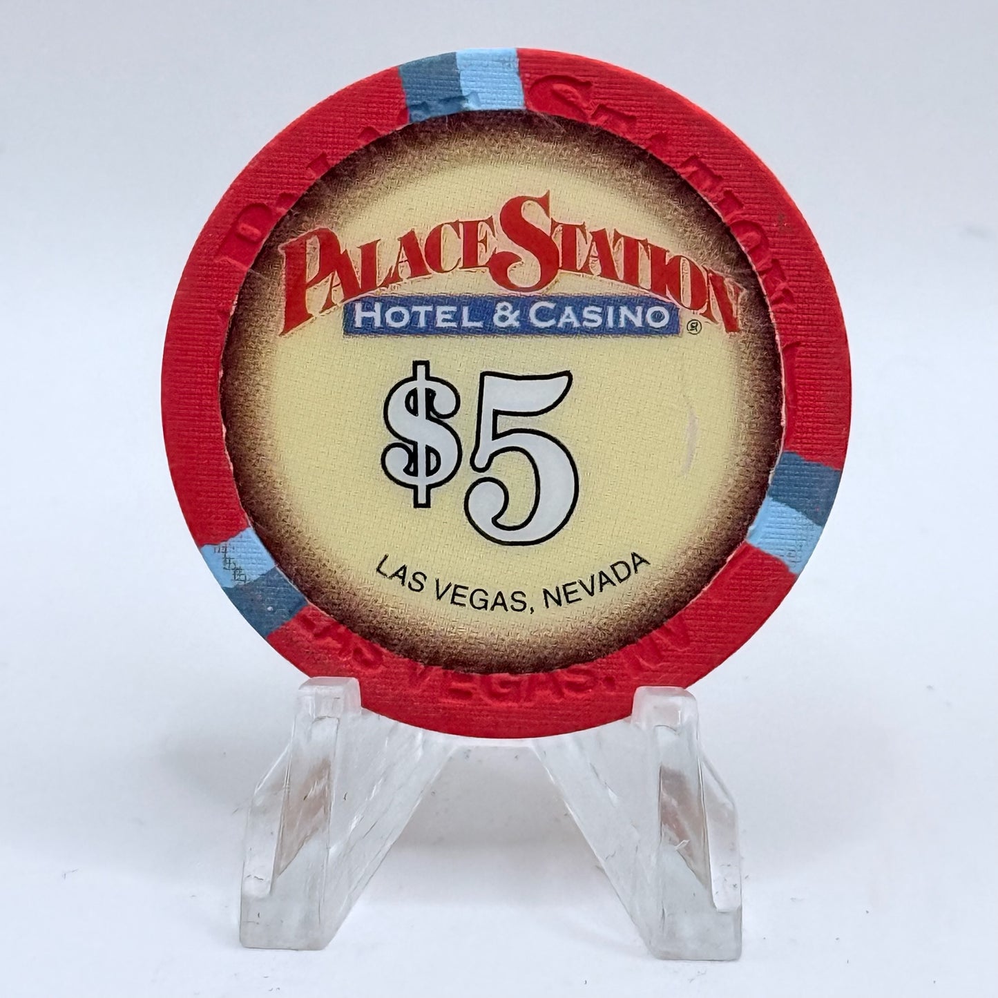 Palace Station Las Vegas Nevada 2001 $5 Casino Chip V6505