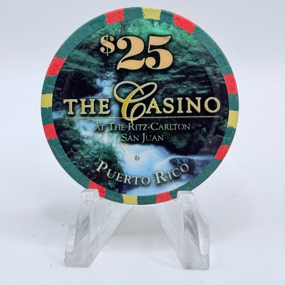 The Ritz Carlton Isla Verde Puerto Rico Series 1 $25 Casino Chip