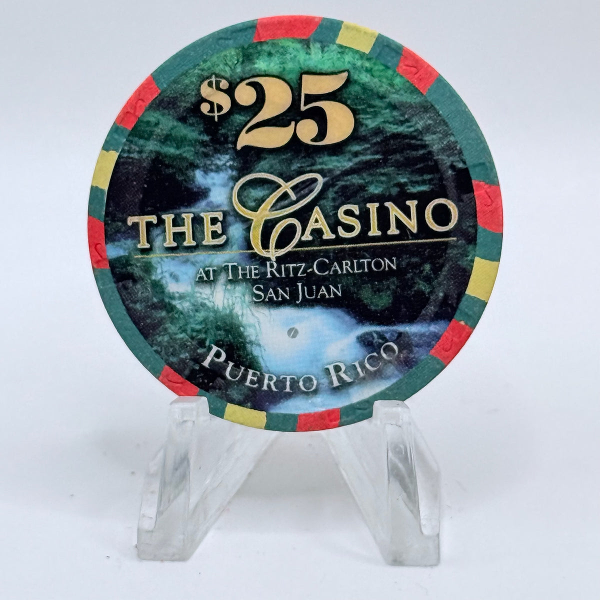 The Ritz Carlton Isla Verde Puerto Rico Series 1 $25 Casino Chip