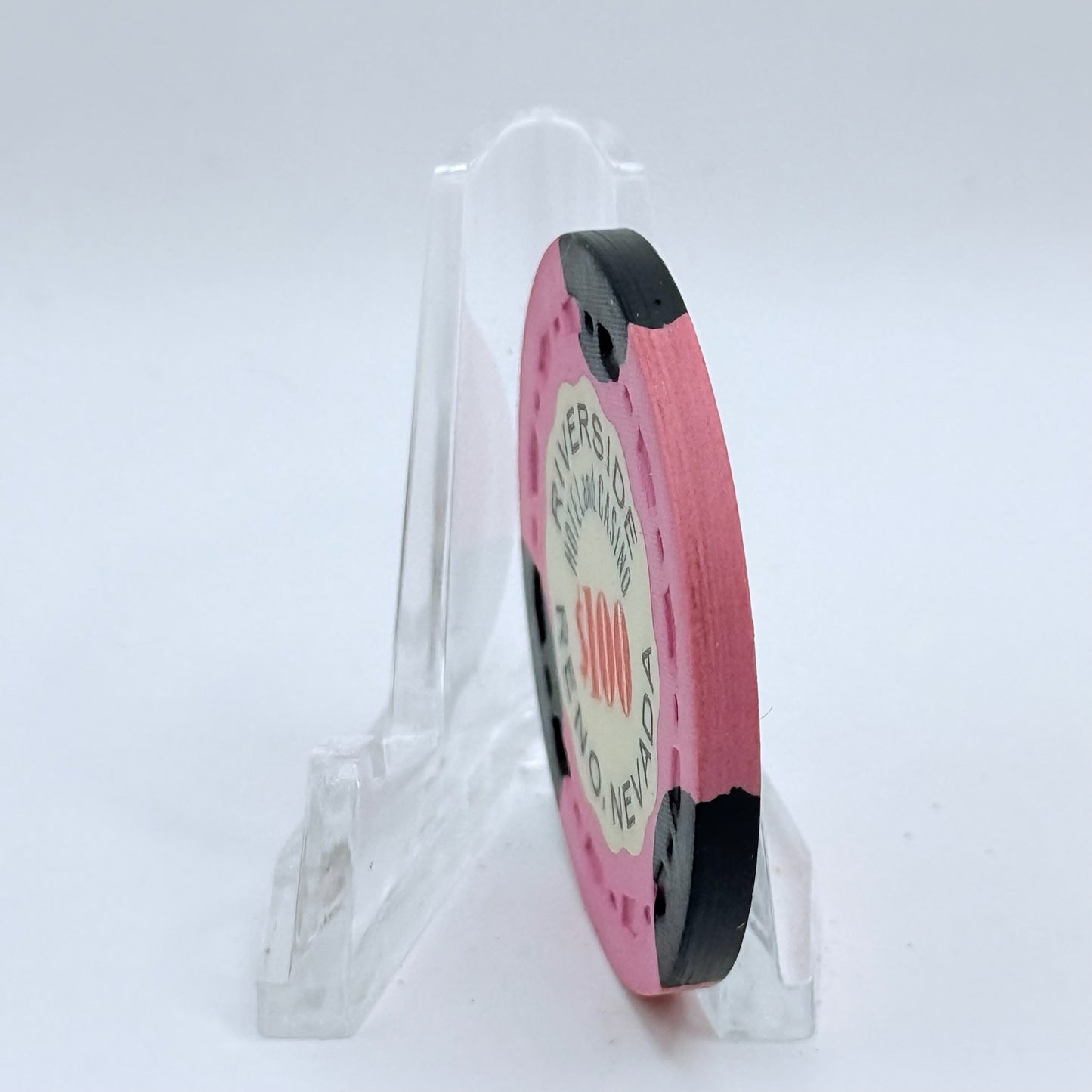 Riverside Hotel Reno Nevada 1963 $100 Casino Chip N5482