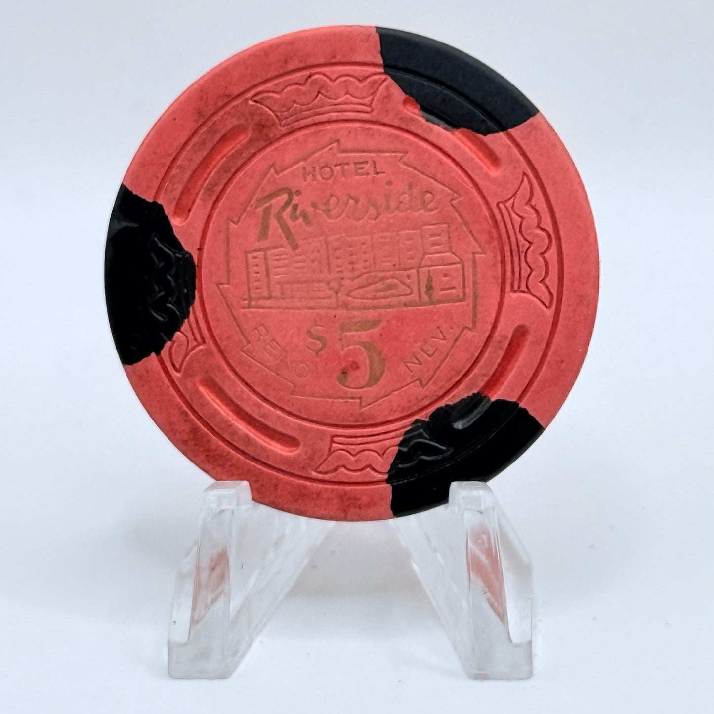 Riverside Hotel Reno Nevada 1959 LE $5 Casino Chip N5483