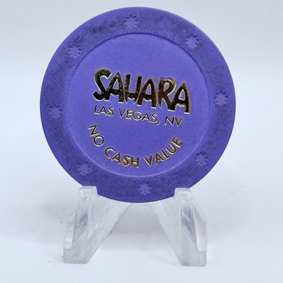 Sahara Las Vegas Nevada 2009 NCV Casino Chip E8924