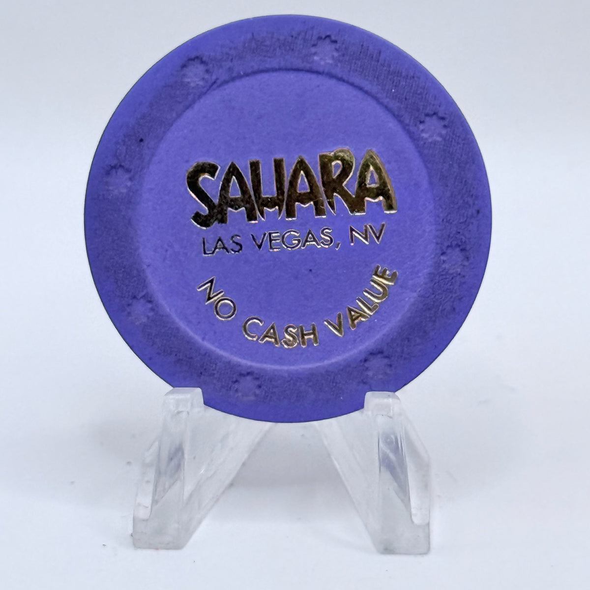 Sahara Las Vegas Nevada 2009 NCV Casino Chip E8924