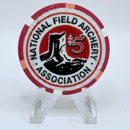 Riviera Las Vegas Nevada 2002 'World Archery Festival' LE $5 Casino Chip V9638