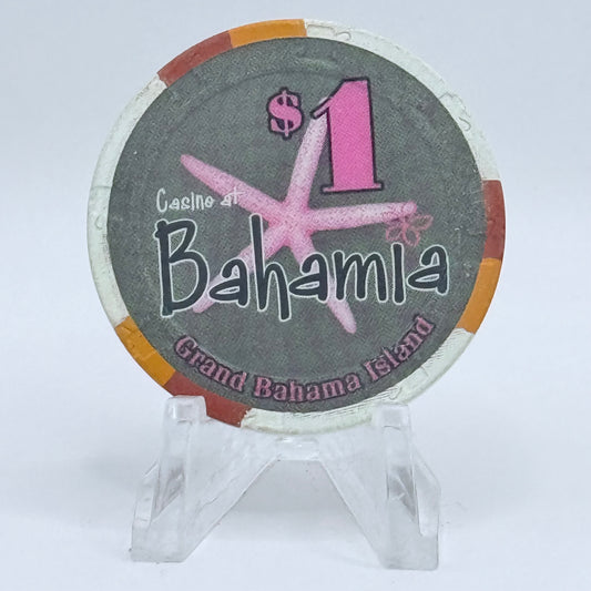 Bahamia Freeport Bahamas $1 Casino Chip