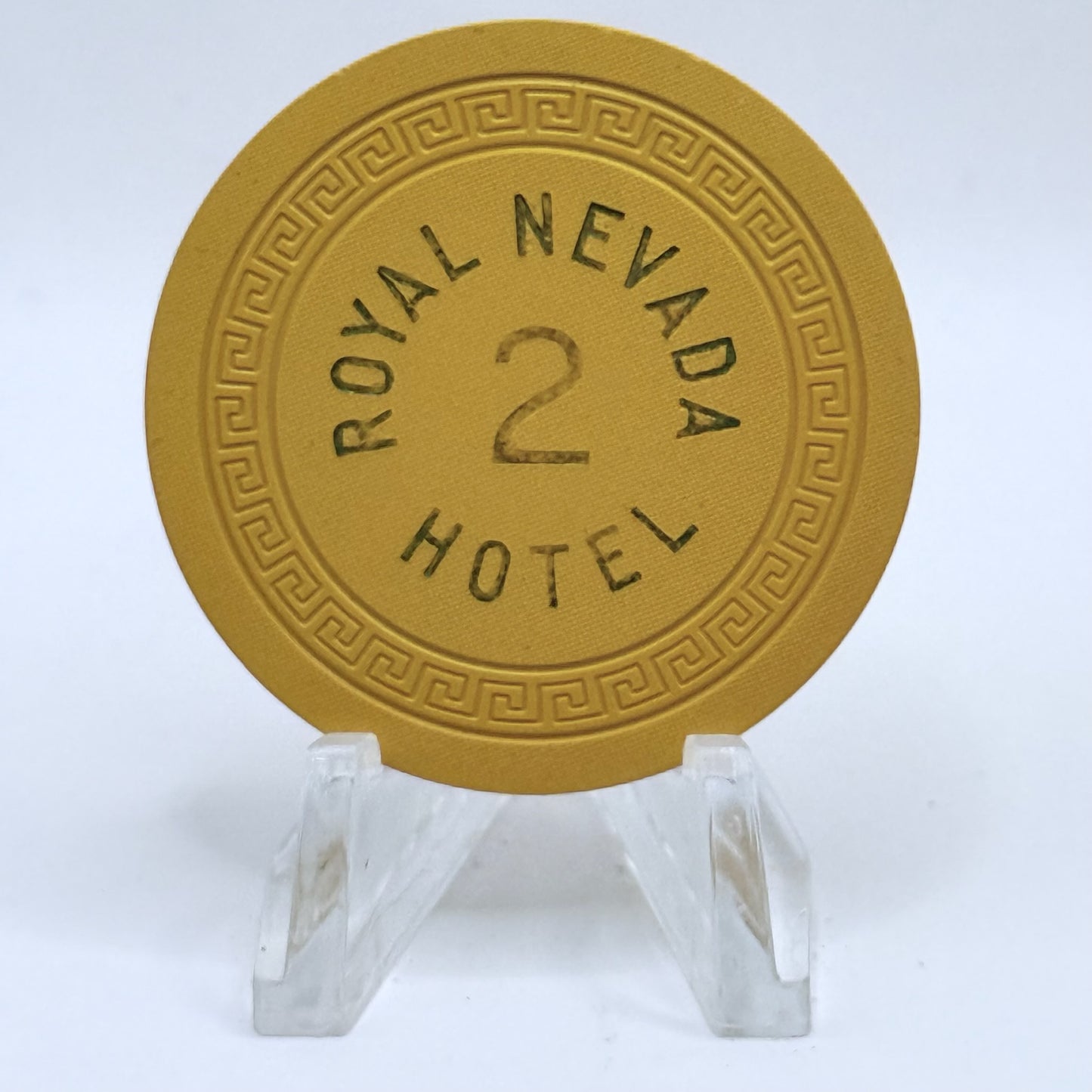 Royal Nevada Hotel Las Vegas Nevada 1955 Series 102 Roulette Casino Chip N9028