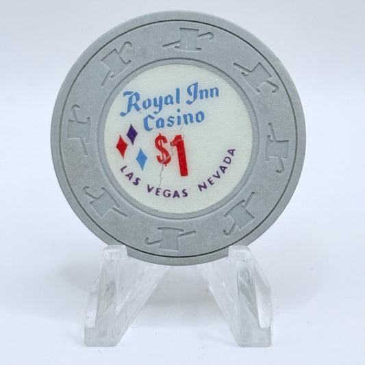 Royal Inn Casino Las Vegas Nevada 1976 $1 Casino Chip N7001
