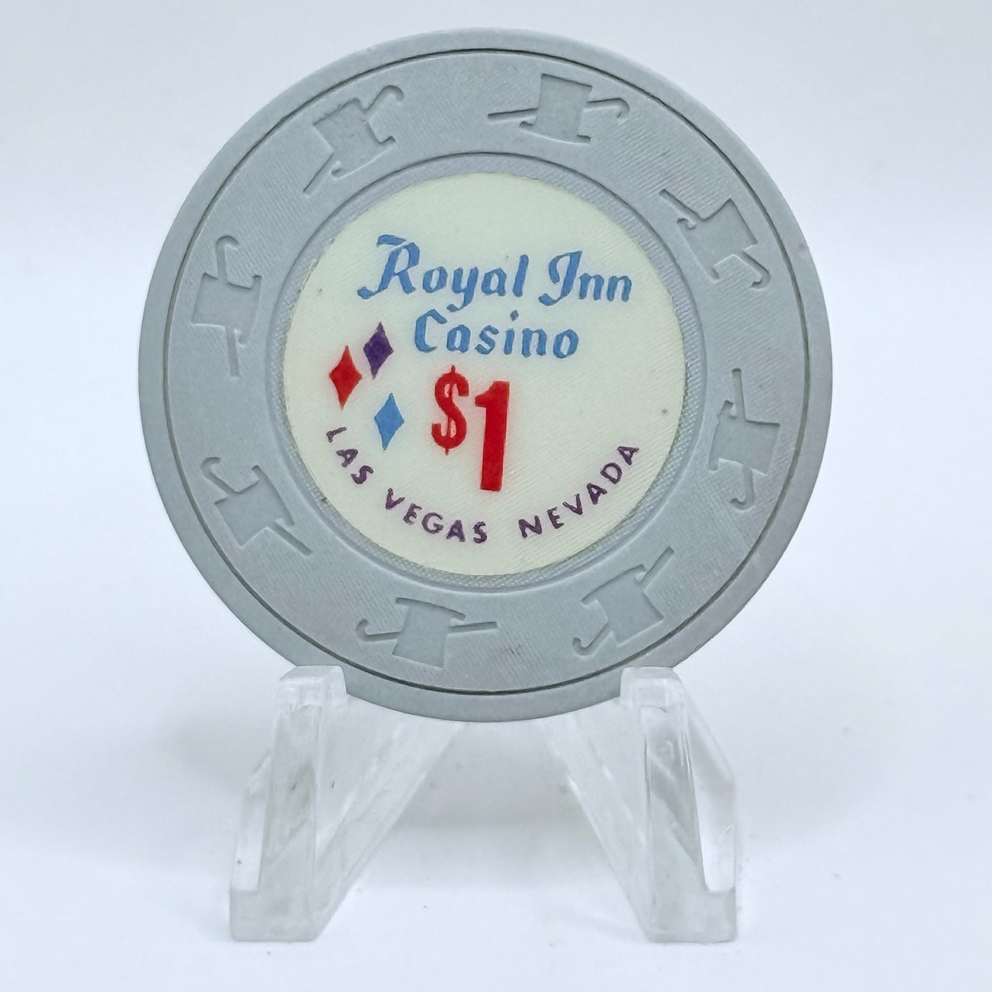 Royal Inn Casino Las Vegas Nevada 1976 $1 Casino Chip N7001