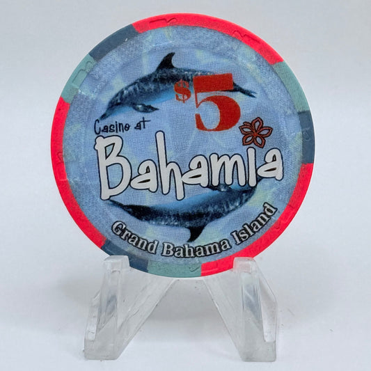 Bahamia Freeport Bahamas $5 Casino Chip