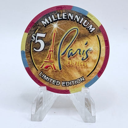 Paris Las Vegas Nevada 1999 LE $5 Casino Chip V5204
