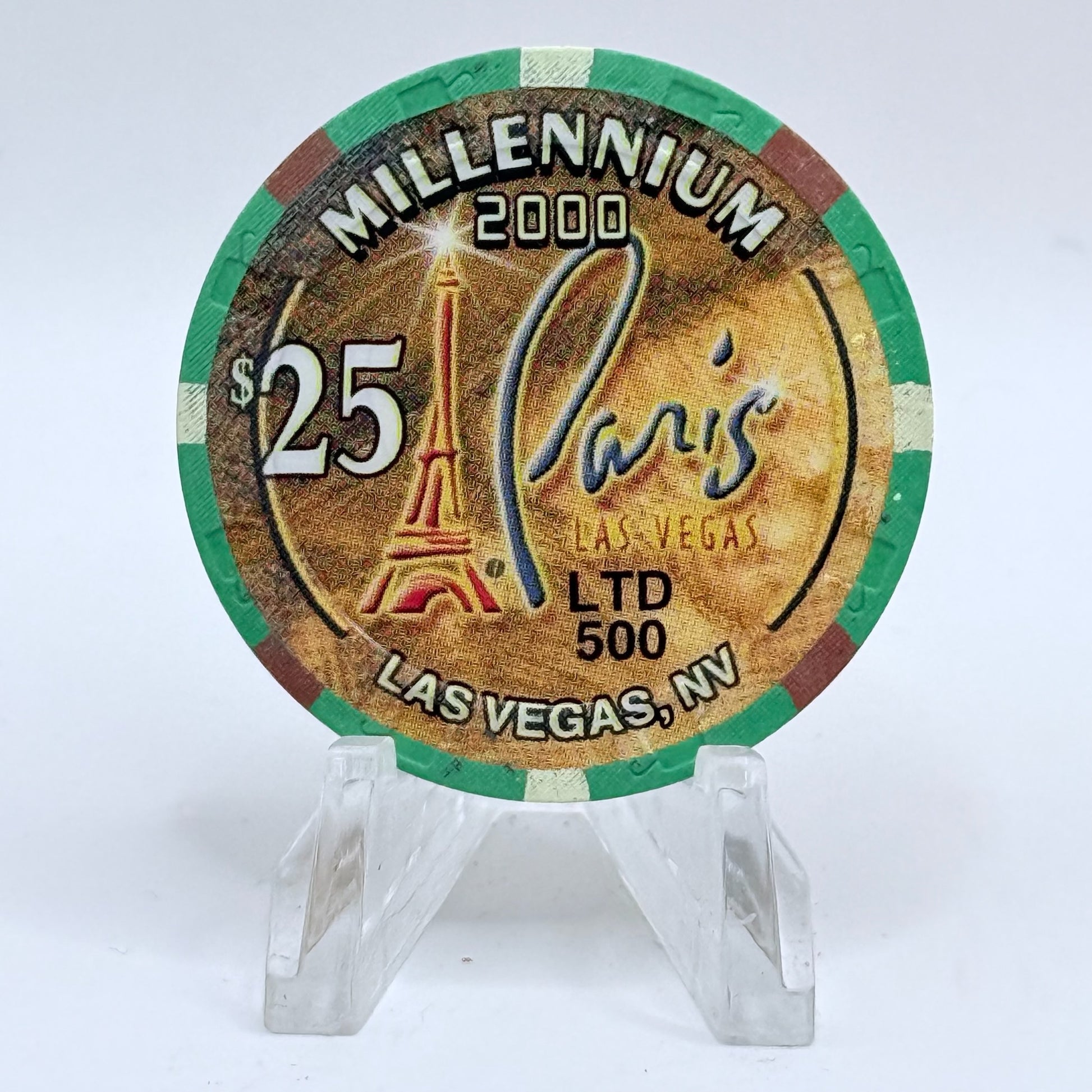 Paris Las Vegas Nevada 2000 LE $25 Casino Chip V5214