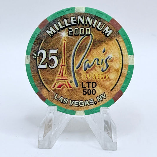 Paris Las Vegas Nevada 2000 LE $25 Casino Chip V5214