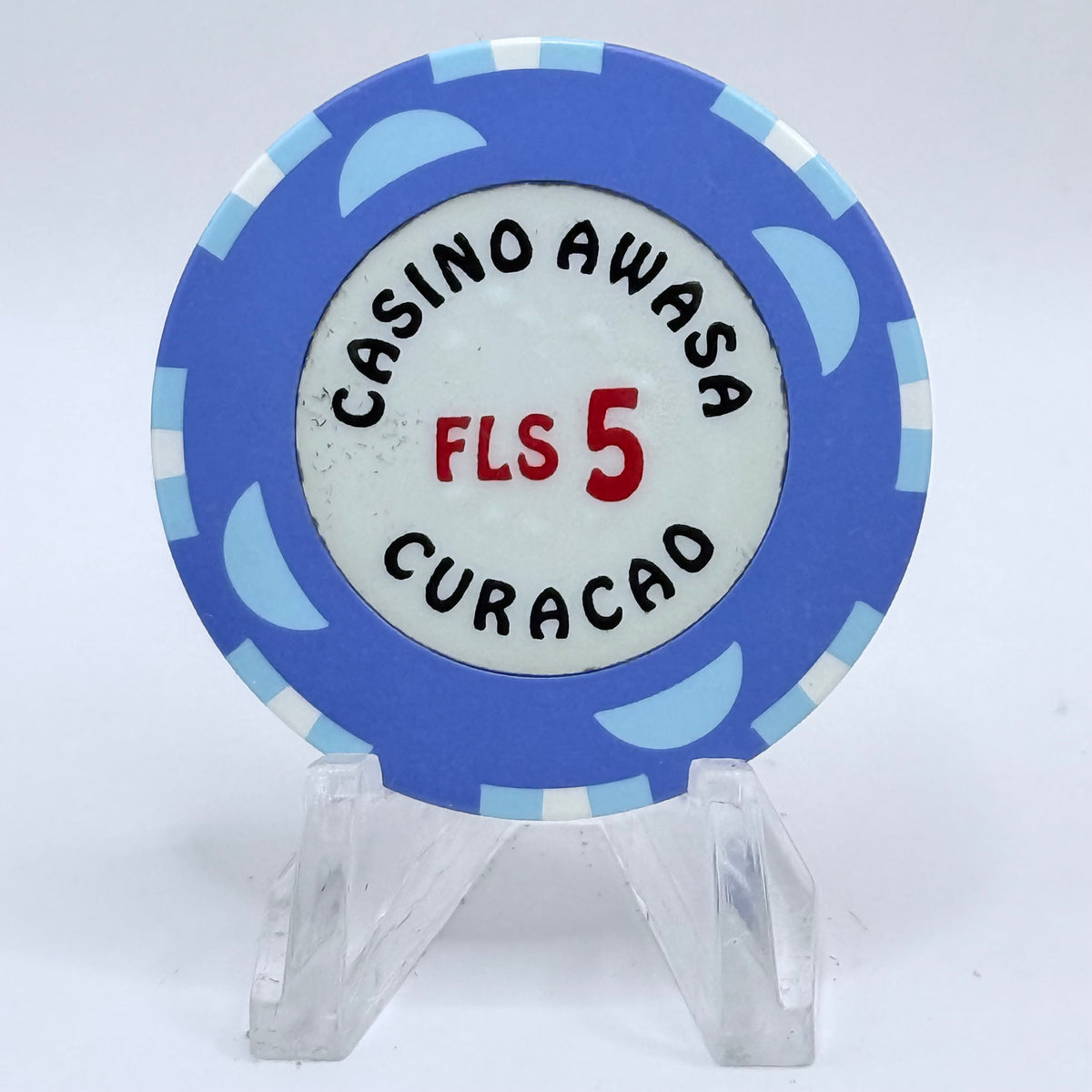 Casino Awasa Otrabanda Curacao Series 2 $5 Casino Chip