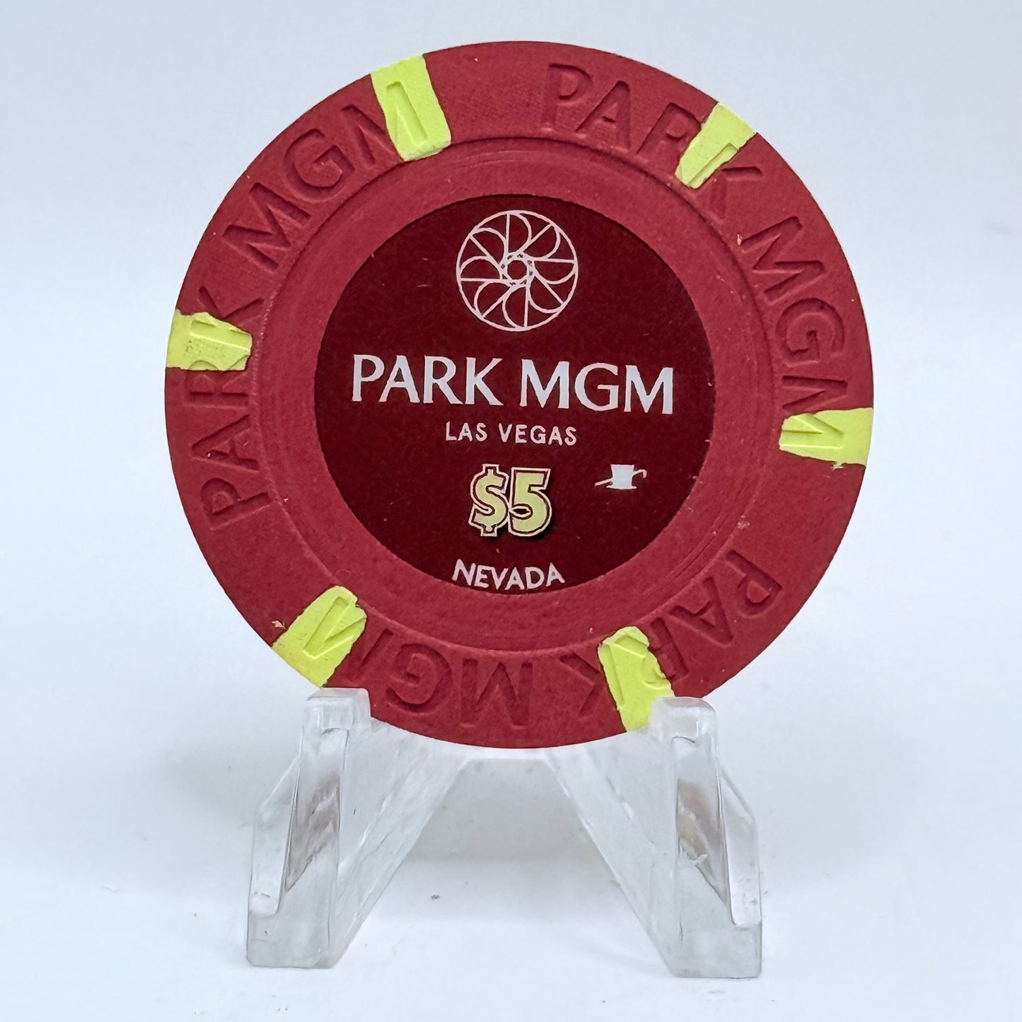 Park MGM Las Vegas Nevada 2018 $5 Casino Chip D2699