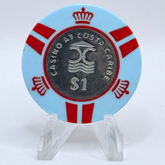 Costa Caribe Golf & Country Club (Hilton) Ponce Puerto Rico 2014 $1 Casino Chip