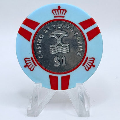 Costa Caribe Golf & Country Club (Hilton) Ponce Puerto Rico 2014 $1 Casino Chip
