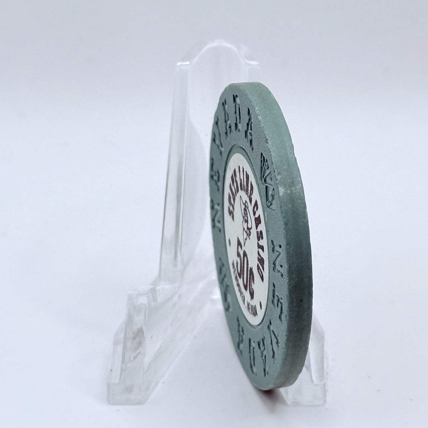 State Line Casino Wendover Nevada 1970 $0.50 Casino Chip N3357