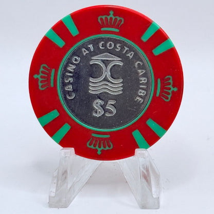 Costa Caribe Golf & Country Club (Hilton) Ponce Puerto Rico 2014 $5 Casino Chip