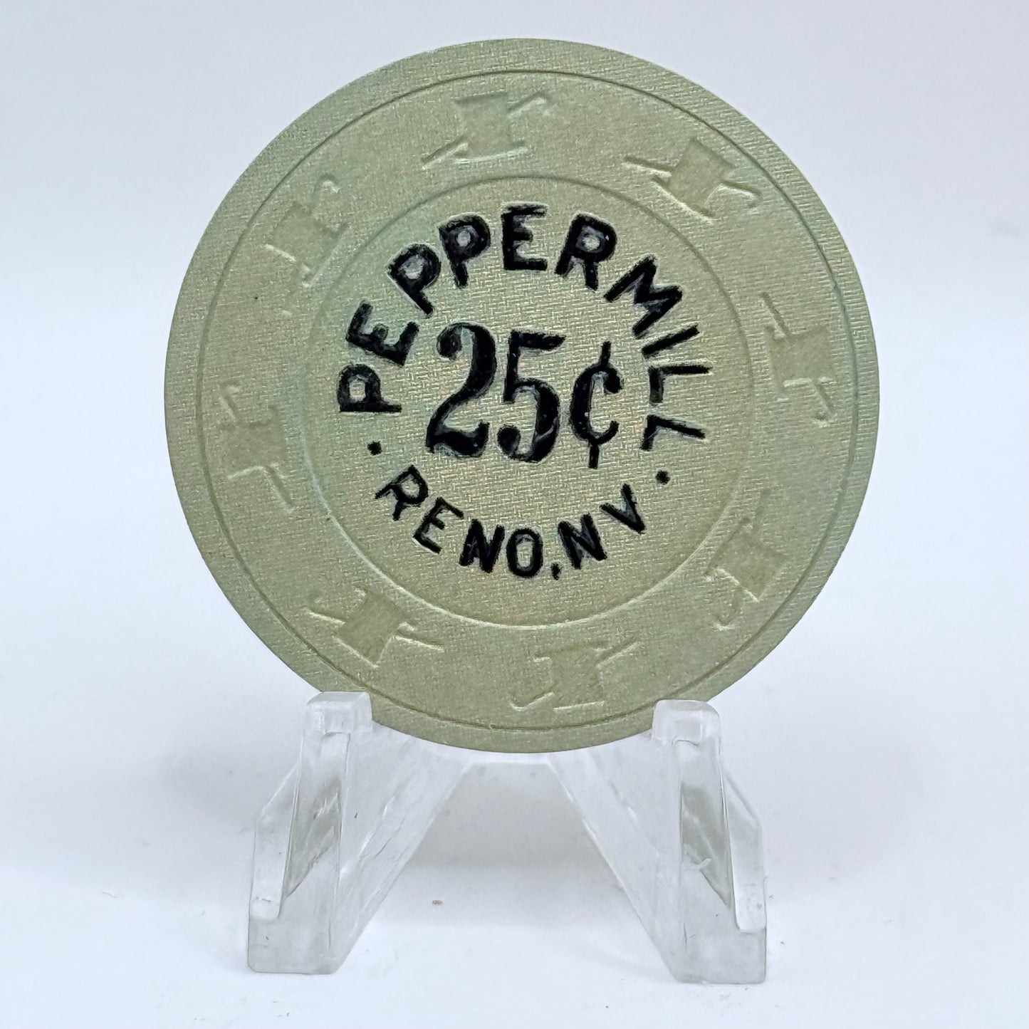 Peppermill Reno Nevada 1994 $0.25 Casino Chip N3048