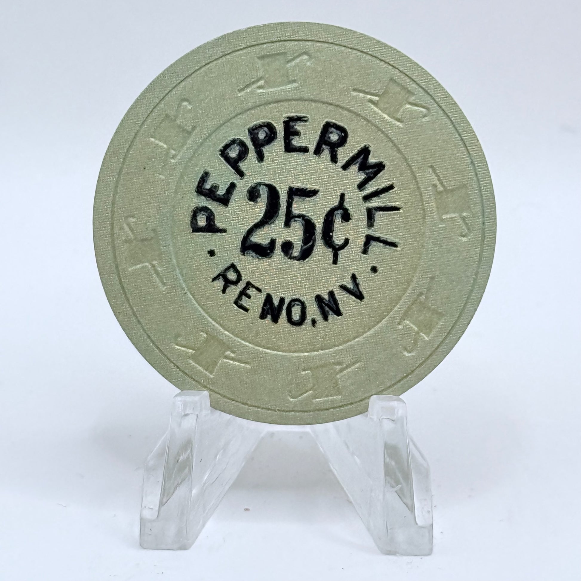 Peppermill Reno Nevada 1994 $0.25 Casino Chip N3048